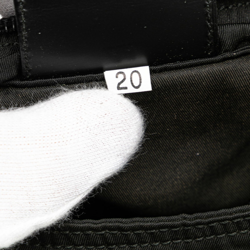 Prada Black Nylon Triangular Crossbody - image 8